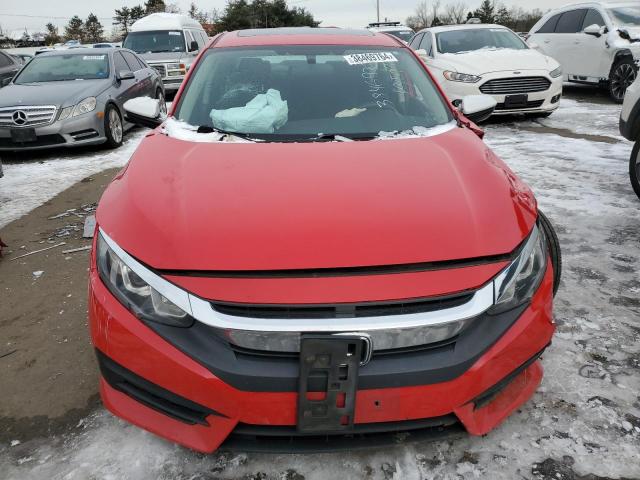 2HGFC2F70HH577315 - 2017 HONDA CIVIC EX RED photo 5