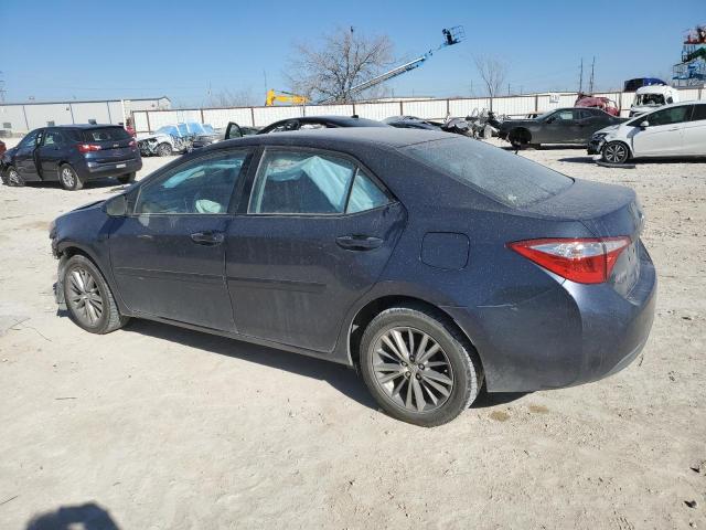 5YFBURHE5FP327946 - 2015 TOYOTA COROLLA L GRAY photo 2