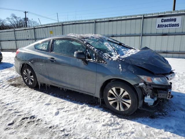 2HGFG3B5XDH510939 - 2013 HONDA CIVIC LX GRAY photo 4