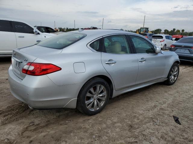 JN1BY1AP3DM513232 - 2013 INFINITI M37 SILVER photo 3