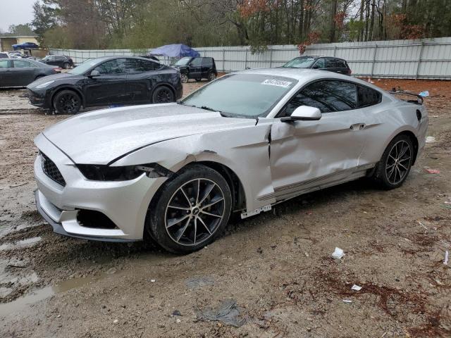 1FA6P8TH9G5204918 - 2016 FORD MUSTANG SILVER photo 1