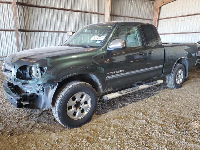 5TBRU34196S481039 - 2006 TOYOTA TUNDRA ACCESS CAB SR5 GREEN photo 1