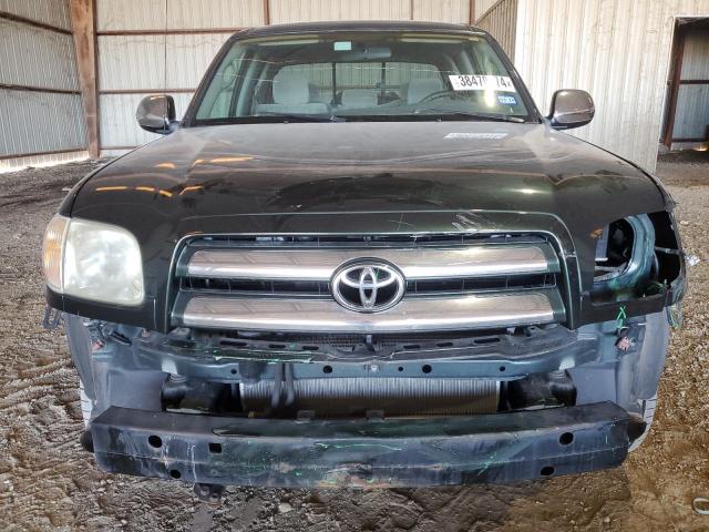 5TBRU34196S481039 - 2006 TOYOTA TUNDRA ACCESS CAB SR5 GREEN photo 5