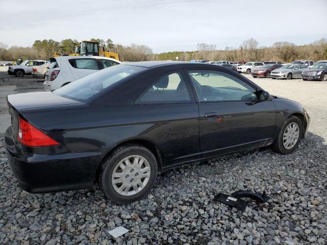 1HGEM22684L076000 - 2004 HONDA CIVIC LX BLACK photo 3