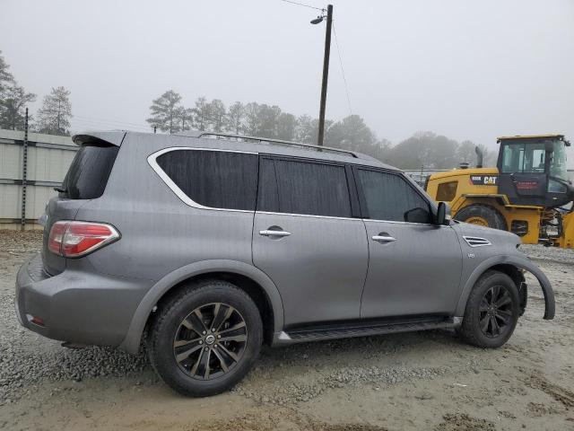 JN8AY2ND0K9090810 - 2019 NISSAN ARMADA SV GRAY photo 3