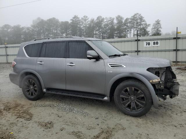 JN8AY2ND0K9090810 - 2019 NISSAN ARMADA SV GRAY photo 4