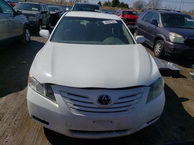 JTNBE46K593173398 - 2009 TOYOTA CAMRY BASE WHITE photo 5