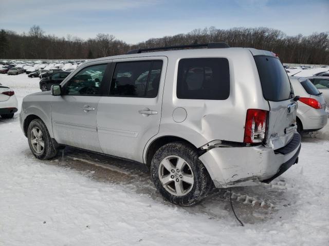 5FNYF48599B033733 - 2009 HONDA PILOT EXL GRAY photo 2