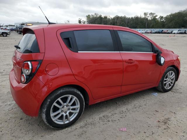 1G1JC6SH3D4111909 - 2013 CHEVROLET SONIC LT RED photo 3