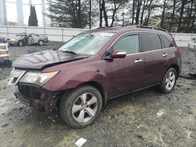 2HNYD2H6XAH506289 - 2010 ACURA MDX TECHNOLOGY BURGUNDY photo 1