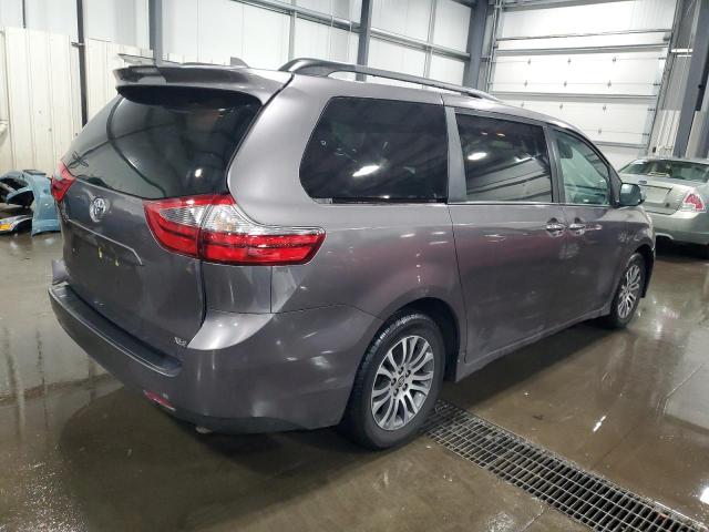 5TDYZ3DC8LS067896 - 2020 TOYOTA SIENNA XLE GRAY photo 3