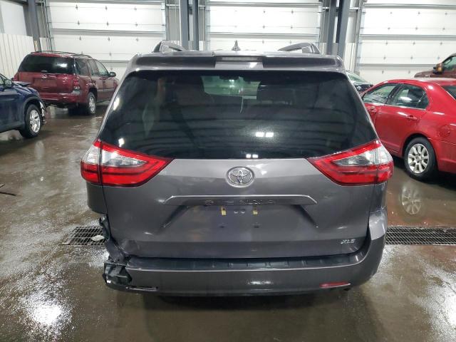 5TDYZ3DC8LS067896 - 2020 TOYOTA SIENNA XLE GRAY photo 6