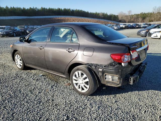 2T1BU4EE8CC788335 - 2012 TOYOTA COROLLA BASE CHARCOAL photo 2