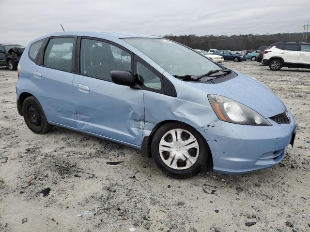 JHMGE88269C002995 - 2009 HONDA FIT BLUE photo 4