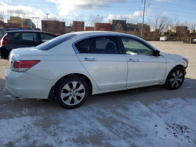 1HGCP36848A058045 - 2008 HONDA ACCORD EXL WHITE photo 3