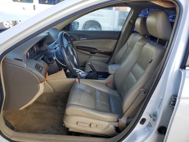 1HGCP36848A058045 - 2008 HONDA ACCORD EXL WHITE photo 7