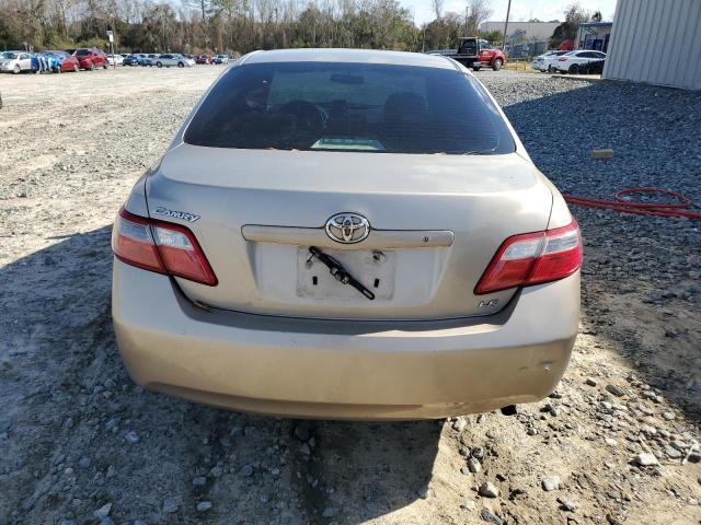 4T1BE46K57U659250 - 2007 TOYOTA CAMRY CE TAN photo 6