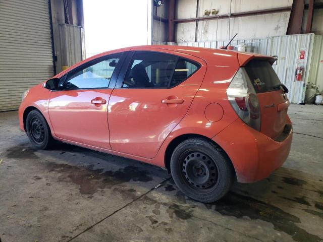 JTDKDTB30E1069293 - 2014 TOYOTA PRIUS C ORANGE photo 2