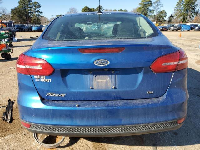 1FADP3F21JL259349 - 2018 FORD FOCUS SE BLUE photo 6