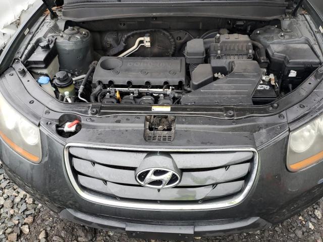 5NMSG3AB0AH343138 - 2010 HYUNDAI SANTA FE GLS CHARCOAL photo 12