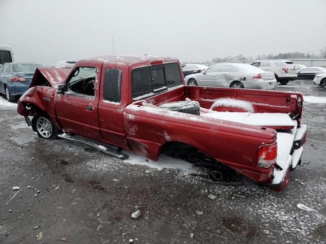 1FTKR4EE3BPA12003 - 2011 FORD RANGER SUPER CAB BURGUNDY photo 2