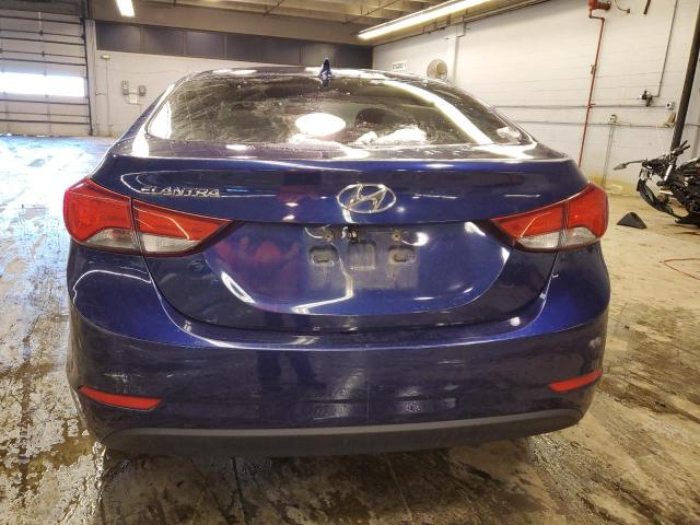 5NPDH4AE1EH532038 - 2014 HYUNDAI ELANTRA SE PURPLE photo 6