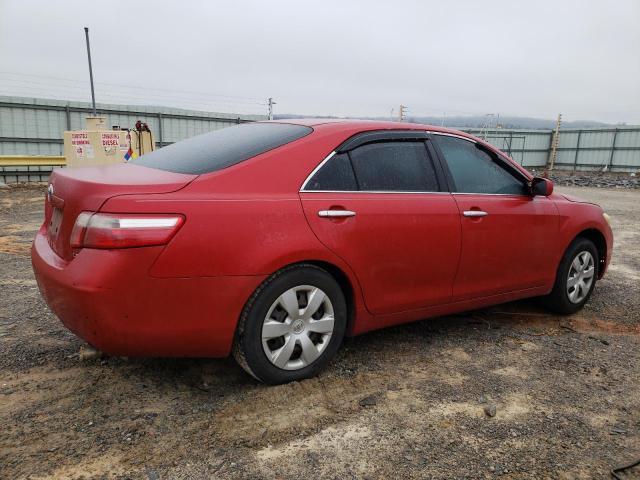 4T1BE46K77U085475 - 2007 TOYOTA CAMRY CE RED photo 3