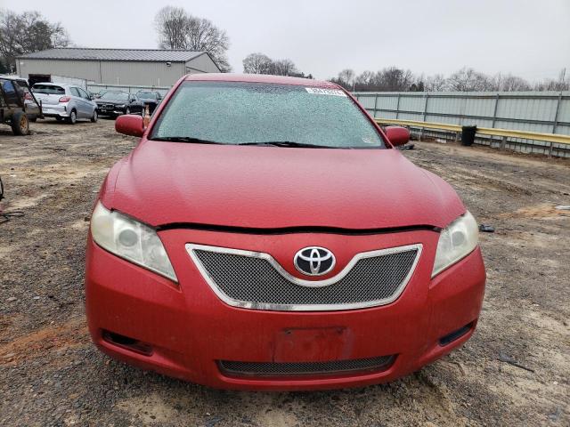 4T1BE46K77U085475 - 2007 TOYOTA CAMRY CE RED photo 5