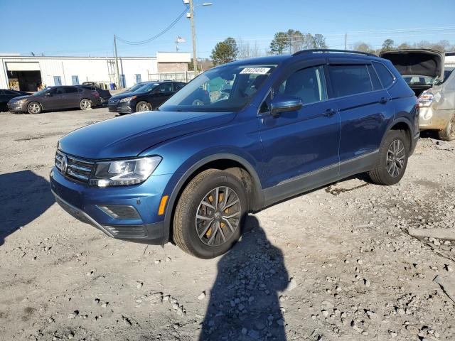 3VV3B7AX7LM124264 - 2020 VOLKSWAGEN TIGUAN SE BLUE photo 1