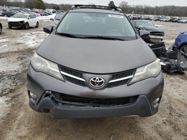 JTMWFREV9D5001092 - 2013 TOYOTA RAV4 XLE SILVER photo 5