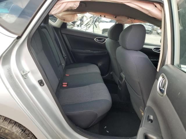 3N1AB7AP2FY277043 - 2015 NISSAN SENTRA S SILVER photo 10