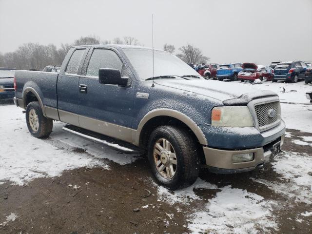 1FTPX14514NB84993 - 2004 FORD F150 BLUE photo 4