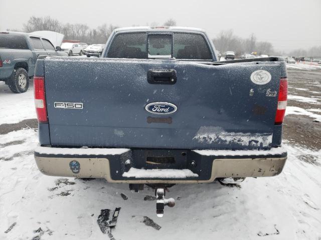 1FTPX14514NB84993 - 2004 FORD F150 BLUE photo 6