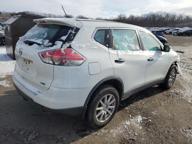 KNMAT2MV3GP723274 - 2016 NISSAN ROGUE S WHITE photo 3