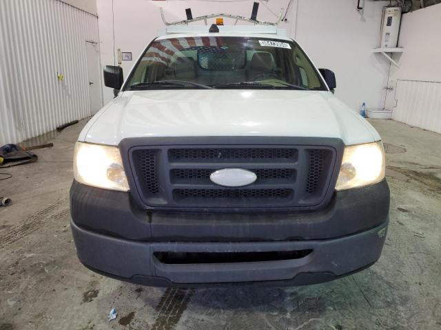 1FTRF12278KD93490 - 2008 FORD F150 WHITE photo 5