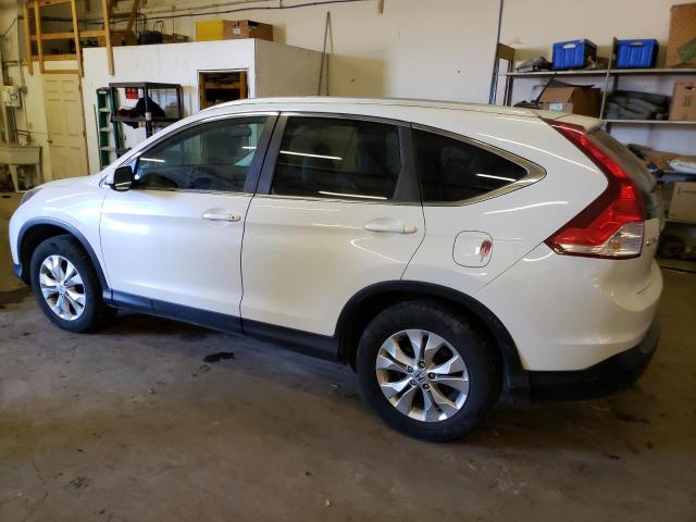 5J6RM4H78EL113912 - 2014 HONDA CR-V EXL WHITE photo 2