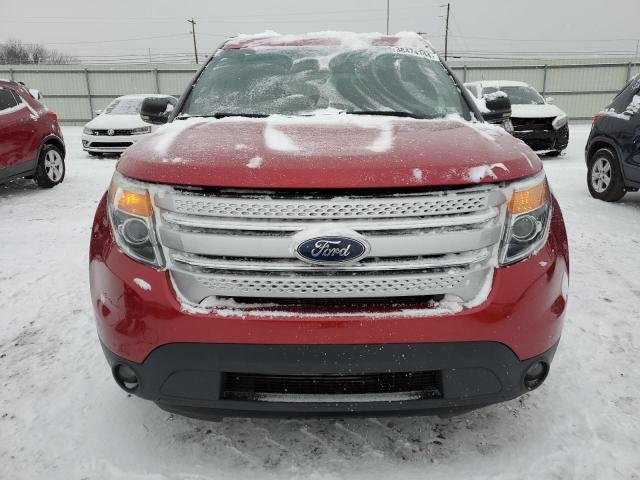 1FMHK8D89CGA15132 - 2012 FORD EXPLORER XLT RED photo 5