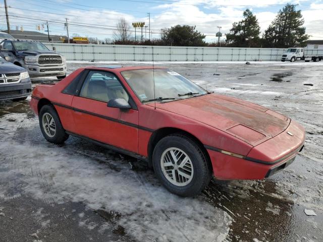 1G2PF3796FP226356 - 1985 PONTIAC FIERO SE RED photo 4