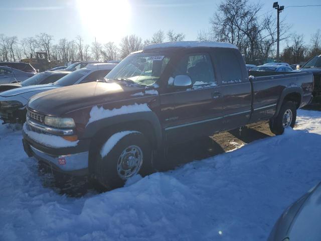 1GCGK29U2YE239705 - 2000 CHEVROLET SILVERADO K2500 BURGUNDY photo 1