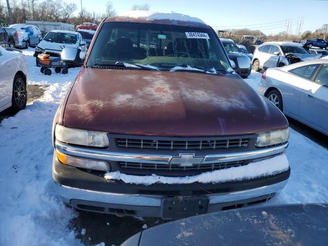 1GCGK29U2YE239705 - 2000 CHEVROLET SILVERADO K2500 BURGUNDY photo 5