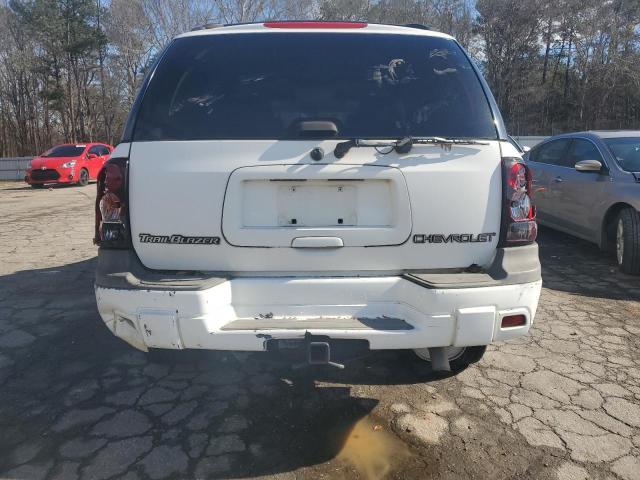 1GNDS13S622508776 - 2002 CHEVROLET TRAILBLAZE WHITE photo 6