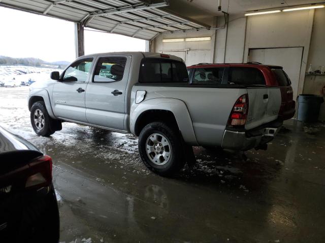 5TEJU62N55Z075465 - 2005 TOYOTA TACOMA DOUBLE CAB PRERUNNER SILVER photo 2