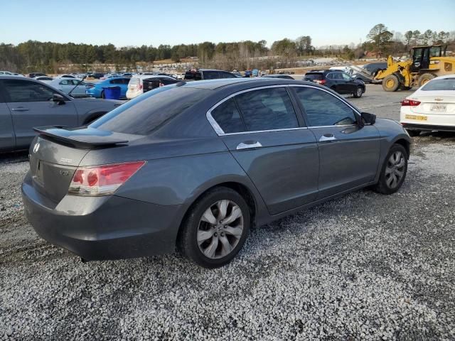 1HGCP36878A080377 - 2008 HONDA ACCORD EXL GRAY photo 3