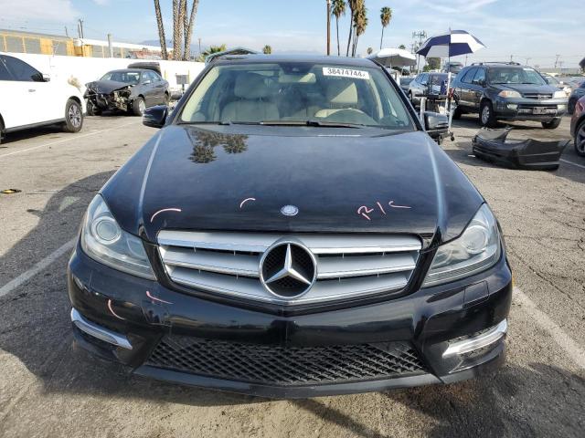 WDDGF4HB9DR293527 - 2013 MERCEDES-BENZ C 250 BLACK photo 5