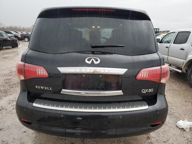 JN8AZ2ND9E9751221 - 2014 INFINITI QX80 BLACK photo 6