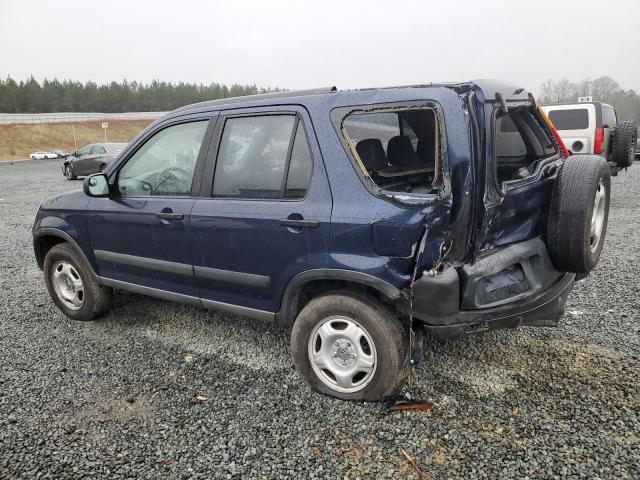 SHSRD68464U204629 - 2004 HONDA CR-V LX BLUE photo 2