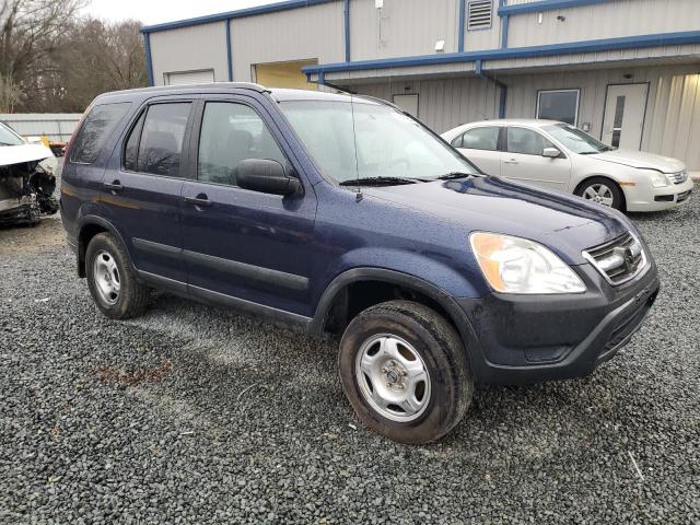 SHSRD68464U204629 - 2004 HONDA CR-V LX BLUE photo 4