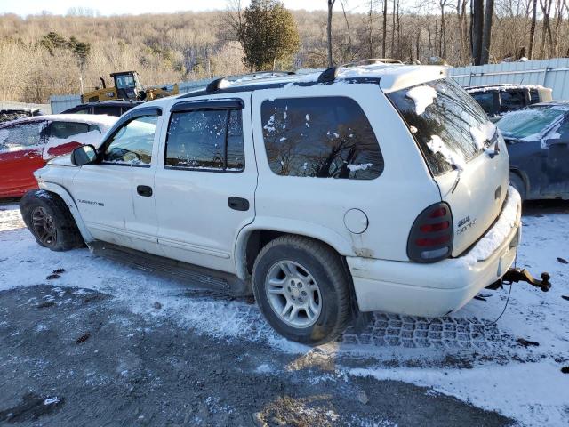 1B4HS28N21F534024 - 2001 DODGE DURANGO WHITE photo 2