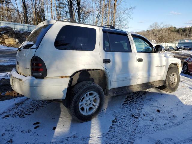 1B4HS28N21F534024 - 2001 DODGE DURANGO WHITE photo 3