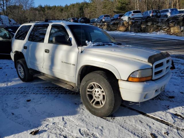 1B4HS28N21F534024 - 2001 DODGE DURANGO WHITE photo 4